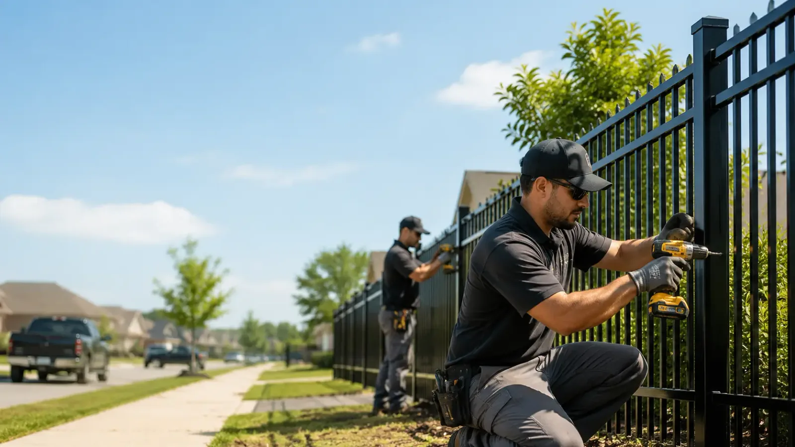 Metal Fence Installation in Harleton, TX
